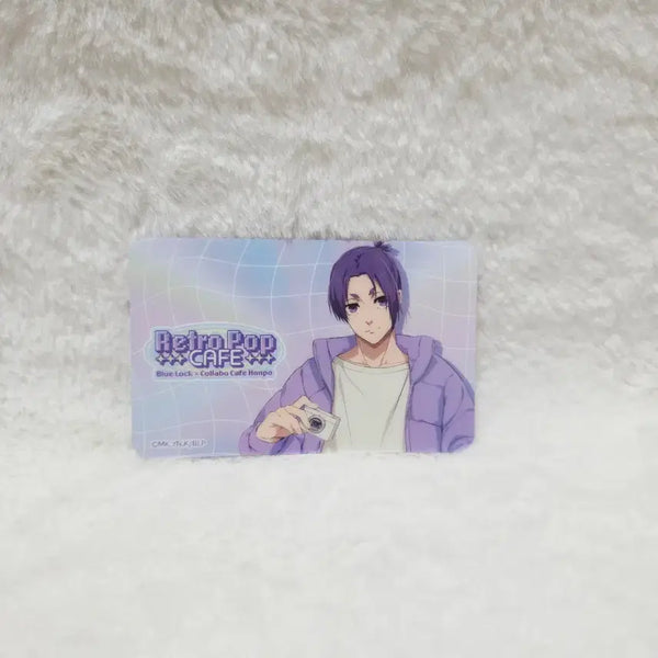 [BUNJANG] Blue Lock Retro Pop Visual Card - Reo / 블루록 레트로팝 비주얼카드 레오