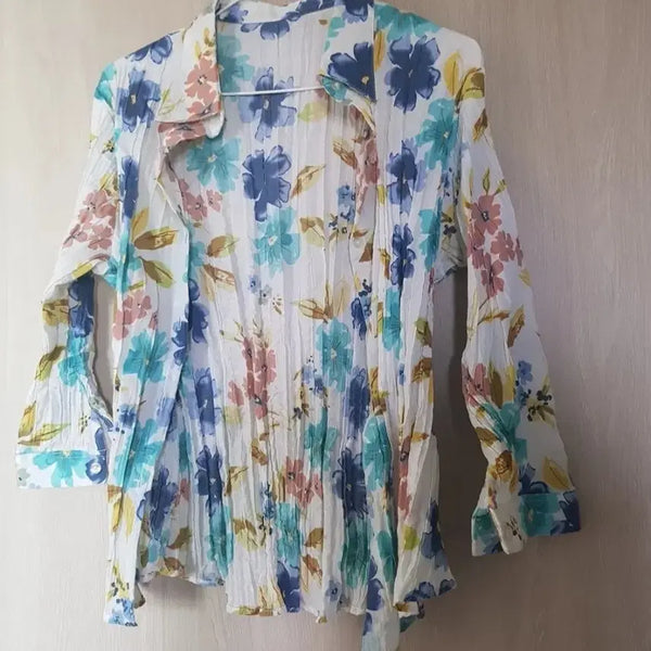[BUNJANG] Floral Pattern Blouse / 플로럴 패턴 셔츠F