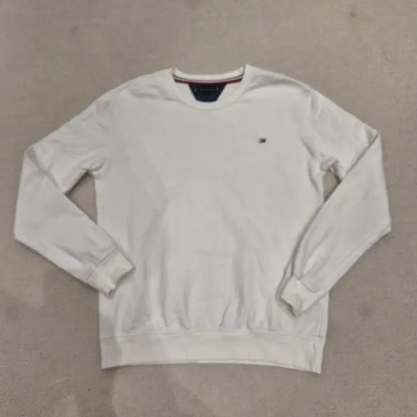 [BUNJANG] Tommy Hilfiger Sweatshirt White Size L / 타미힐피거  맨투맨L