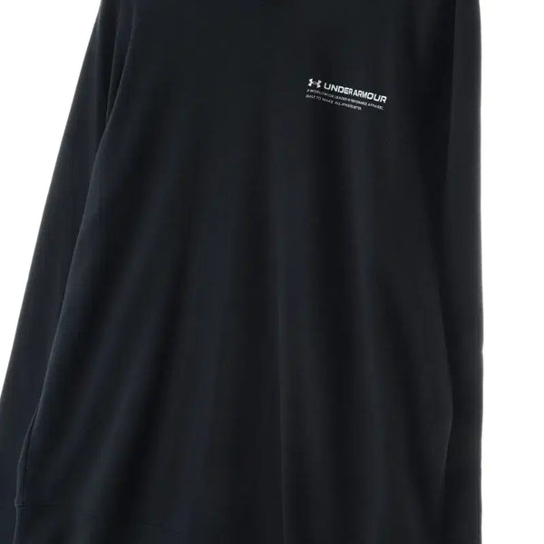[BUNJANG] Under Armour Sweatshirt Big Size Black / (2XL-3XL) 언더아머 맨투맨 티셔츠 빅사이즈 블랙-H38438
