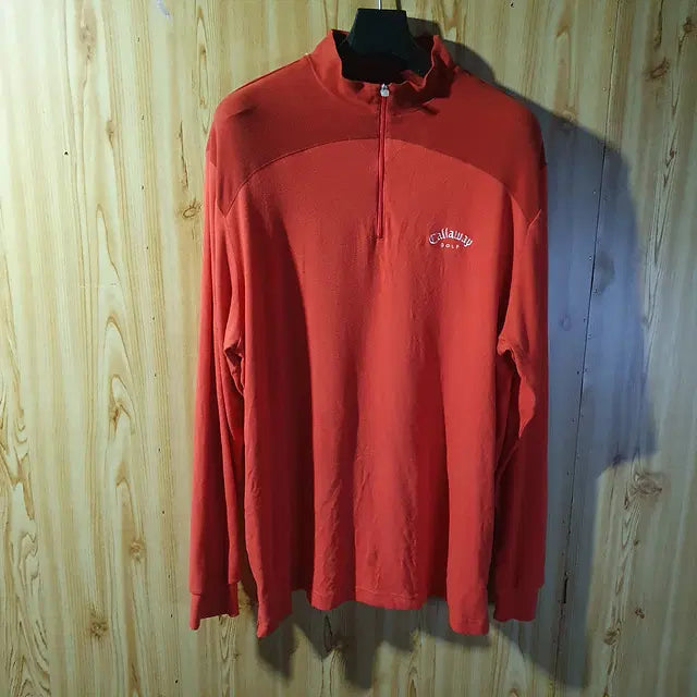[BUNJANG] Callaway Cut & Sew Half Zip L / 캘러웨이 컷앤소우 하프집 LL