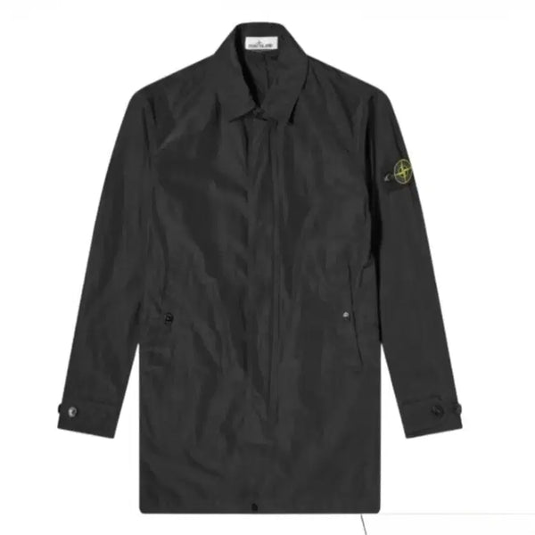 [BUNJANG] Stone Island Microfiber Trench Coat / 스톤아일랜드 마이크로랩스 트렌치코트