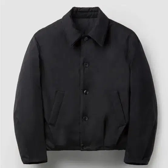 [BUNJANG] COOR Minimal Collar Down Jacket Black XL / 쿠어 미니멀 카라 다운 자켓 블랙 XL