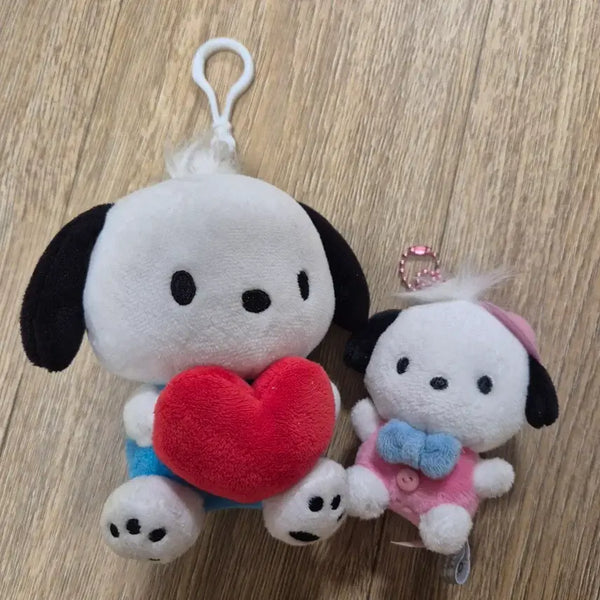 [BUNJANG] Pochacco Plush Keychain / 포챠코 인형 키링