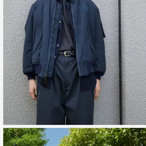 [BUNJANG] Ciota 24AW Navy Pants / 시오타 ciota 24aw 네이비 팬츠