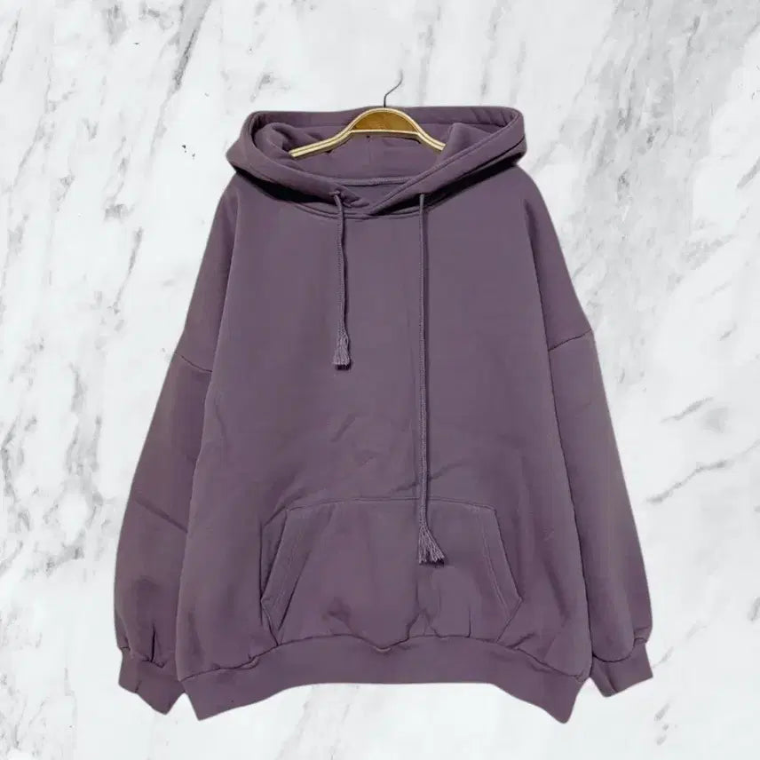 [BUNJANG] Purple Oversized Hoodie / 보라색 오버핏 후드티