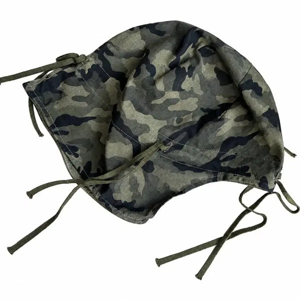 [BUNJANG] Gorogora Ribbon Bonnet (Camo) / gorro gorra 고로고라 리본보넷 (카모)