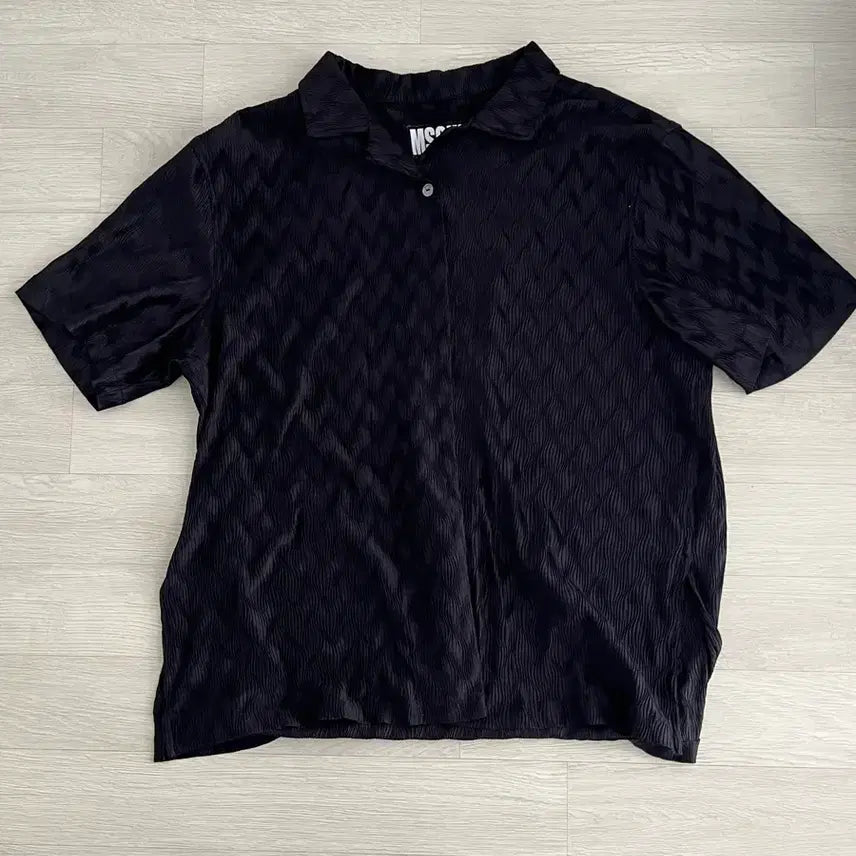 [BUNJANG] MSCHF Short Sleeve Shirt + Bootcut Pants Set / mschf 미스치프 셋업 (반팔셔츠+부츠컷팬츠)
