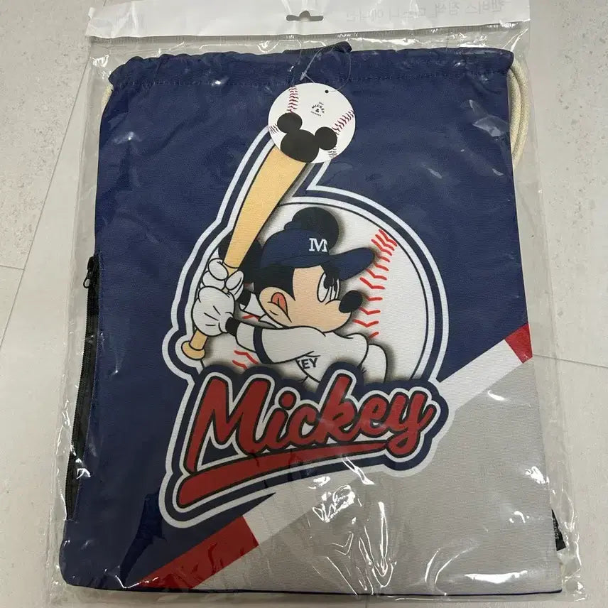 [BUNJANG] Disney KBO Canvas Gym Sack / 새상품 디즈니 kbo 캔버스 짐색