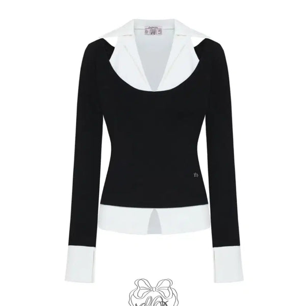 [BUNJANG] Cloud Emotion Layered Top Vana Layered Collaboration Set / 클라우드 이모션 레이어드 탑 vana layered colaboration set
