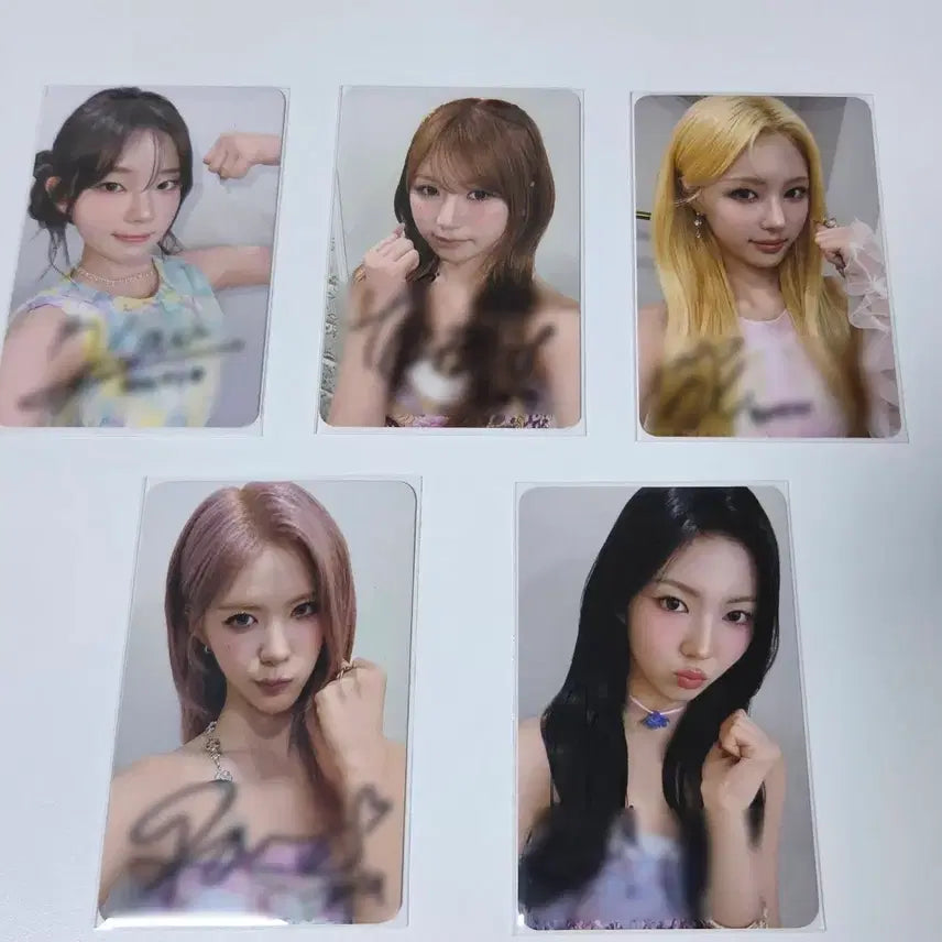 [BUNJANG] If I Studio Signed Photocard Set / 이프아이 공방 싸인 포카 1세트 판매합니다