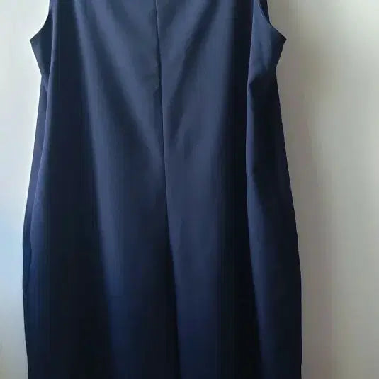 [BUNJANG] JAJU Navy Overalls Wide Pants / JAJU 네이비 멜빵 통바지