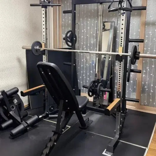 [BUNJANG] General Line Smith Machine Home Gym Set / 제네럴라인 스미스머신 홈짐 판매