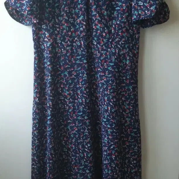 [BUNJANG] Pattern Short Sleeve Long Dress / 시원한 반팔 원피스/STUDIO LAP