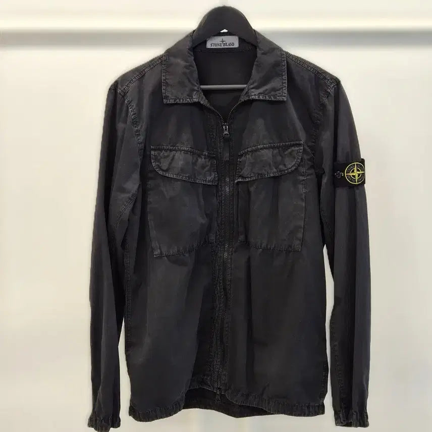 [BUNJANG] Stone Island Old Effect Overshirt Grey Size M / [다올 범어점] 스톤아일랜드 올드이펙트 오버셔츠 그레이 상태 A