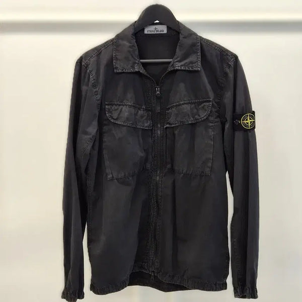 [BUNJANG] Stone Island Old Effect Overshirt Grey Size M / [다올 범어점] 스톤아일랜드 올드이펙트 오버셔츠 그레이 상태 A