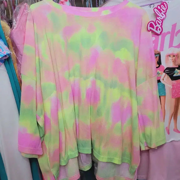 [BUNJANG] Tie-Dye Sweatshirt Candy Color / 타이다이 맨투맨  캔디컬러