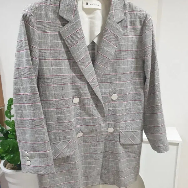 [BUNJANG] It MICHAA Women's Linen Blend Jacket / 잇미샤 여성 쟈켓