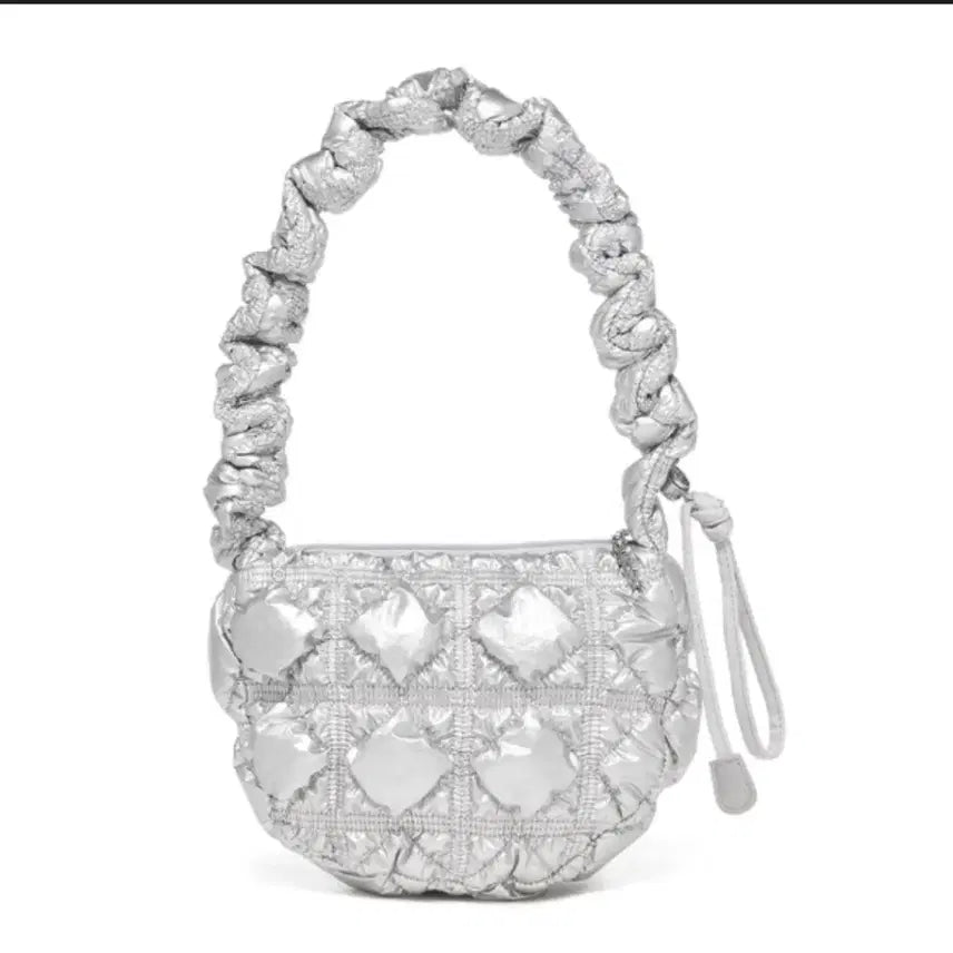 [BUNJANG] Carlyn Poing Bag Silver / 칼린 포잉백 실버