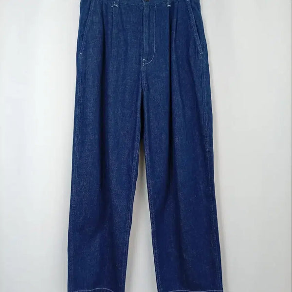 [BUNJANG] DANTON Balloon Two-Tuck Denim Pants / DANTON 단톤 벌룬 투턱 데님팬츠/2/하루구제7428