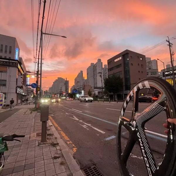[BUNJANG] New Corima Decal Oval Wheelset / 신형 코리마 데칼 카본 오발이 판매합니다(무하자급)