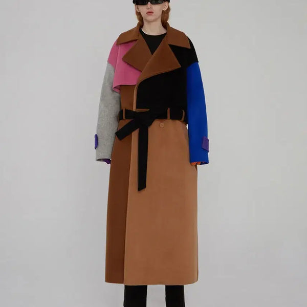 [BUNJANG] Ader Error Multi-Color Coat (A1) / [아더에러 / ADER ERROR] 멀티컬러 코트 (A1)