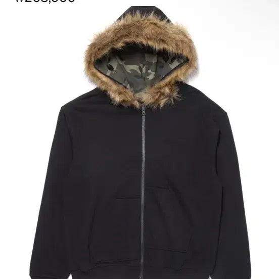 [BUNJANG] Hatching Room Reversible Fur Hooded Zip-Up Jacket / 해칭룸 리버시블 퍼 후드집업[3]