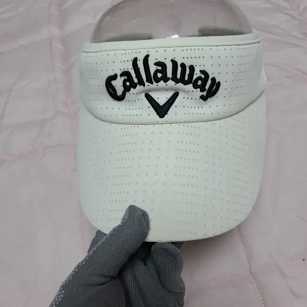 [BUNJANG] Callaway Golf Sun Cap White Free Size / 캘러웨이 골프 썬캡 화이트 프리