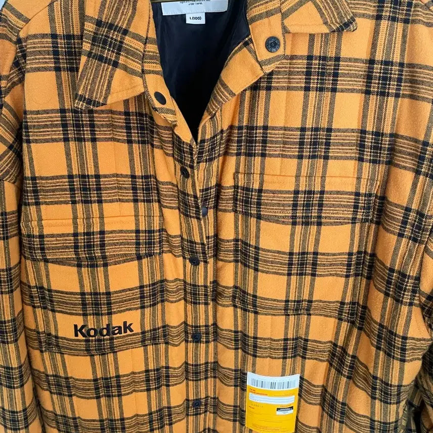 [BUNJANG] Kodak Check Pattern Jacket / 코닥 자켓