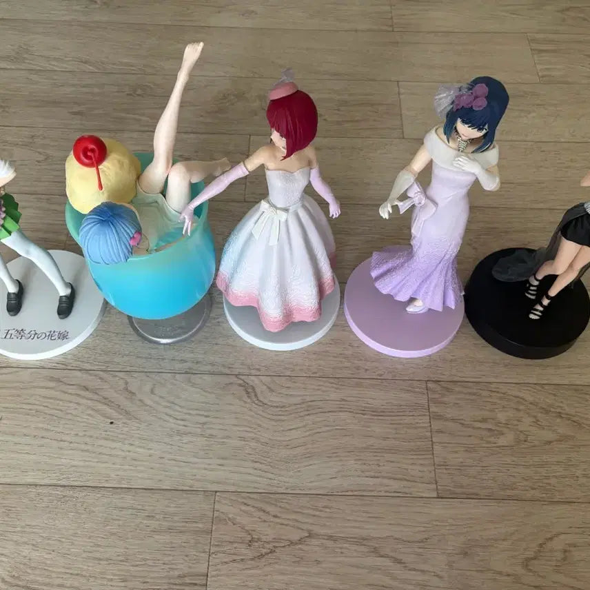 [BUNJANG] Anime Girl Figure Bundle Set (5 Types) / 미소녀 피규어 일괄