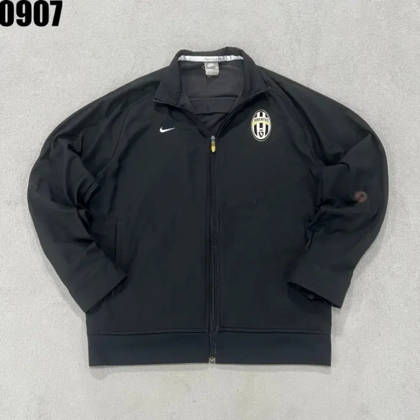 [BUNJANG] Nike Juventus Windbreaker Jacket Black M / 나이키 유벤투스 바람막이 자켓 검정 M