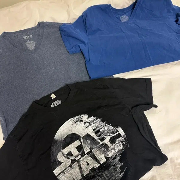 [BUNJANG] T-Shirt Bundle (3 pcs) / 미국에서 구입한 반팔티 3장 묶음