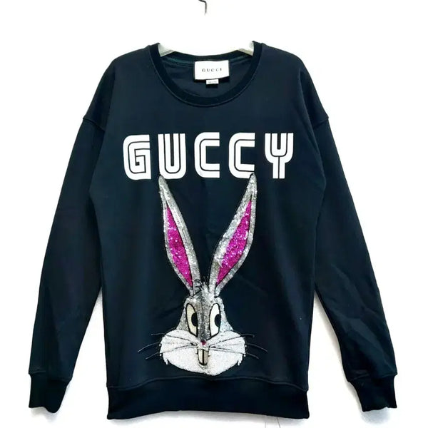 [BUNJANG] Gucci Bunny Sequin Sweatshirt Women's Size S / 구찌 바니 여성맨투맨S(55~66)여성 긴팔티