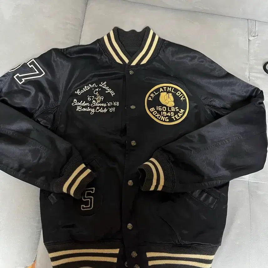 [BUNJANG] Polo Boxing Varsity Jacket Size S / 폴로 복싱 바시티 자켓 s