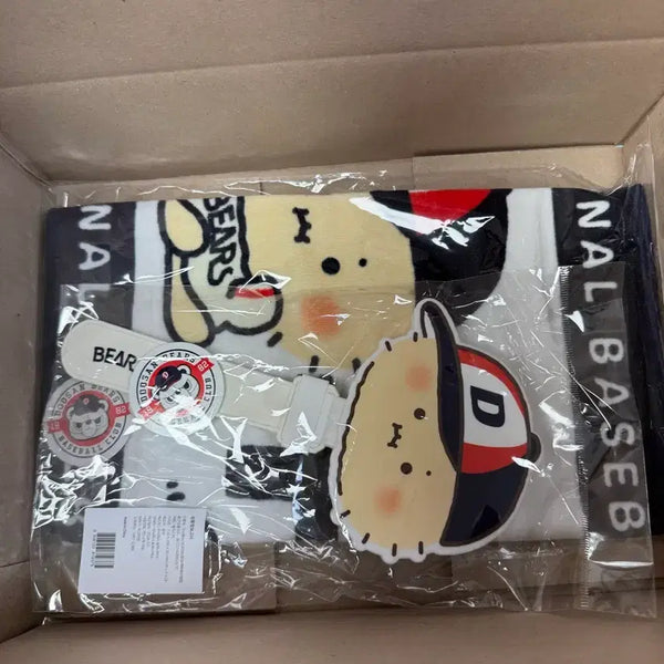 [BUNJANG] Doosan Bears Mangom Clapping Towel Set / 두산베어스 망곰 짝짝이 타월 세트