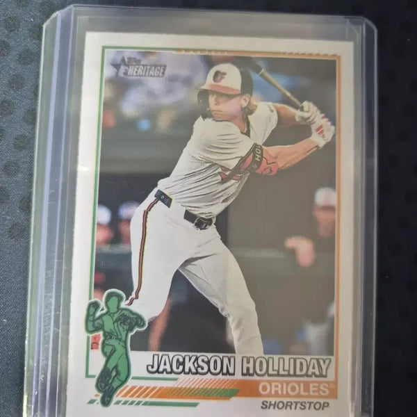 [BUNJANG] MLB Topps Heritage Jackson Holliday Baltimore Orioles Baseball Card / MLB 탑스 헤리티지 볼티모어 잭슨 홀리데이 야구 카드