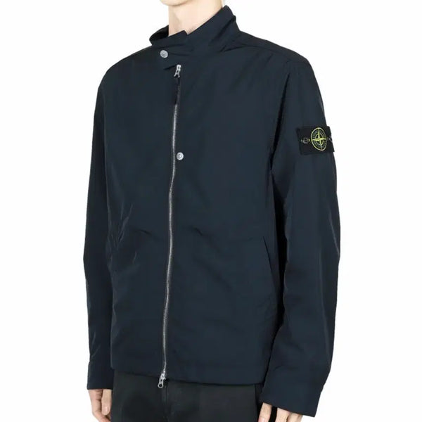 [BUNJANG] Stone Island Navy Two-Way Micro Twill Jacket / 스톤아일랜드 네이비 투웨이 자켓