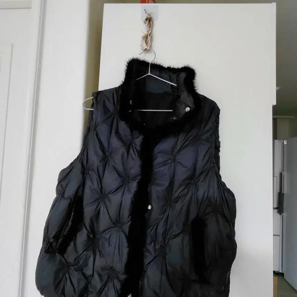 [BUNJANG] Women's Duck Down & Mink Vest / 여성오리털밍크조끼