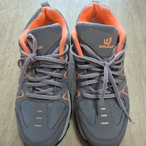 [BUNJANG] World Cup Sneakers Grey/Orange / 월드컵 운동화 그레이/오렌지