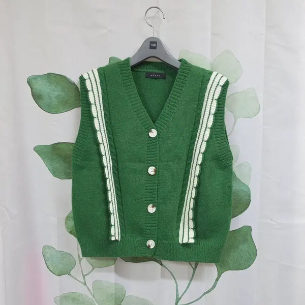 [BUNJANG] Muzak Knit Vest / 무자크 니트 조끼