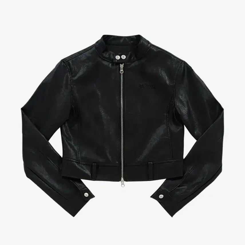 [BUNJANG] AZZON Slim Leather Jacket / 애즈온 슬림 레더 자켓