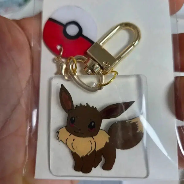 [BUNJANG] Eevee Charm Keychain / 포켓몬스터 이브이 키링