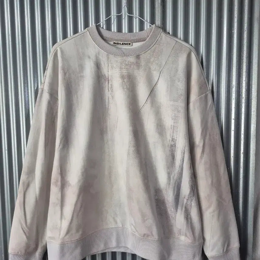 [BUNJANG] INSILENCE Crewneck Sweatshirt Beige / S 인사일런스 맨투맨 스웻셔츠 베이지