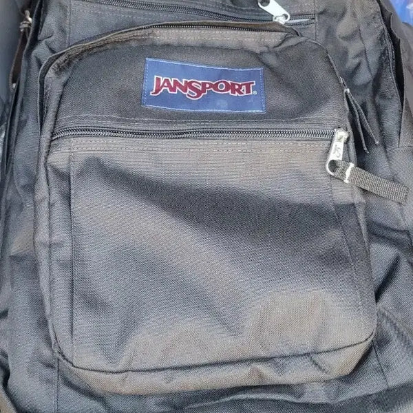 [BUNJANG] JanSport Backpack Black / 잔스포츠 백팩 블랙
