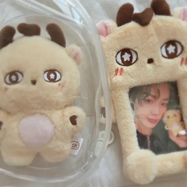 [BUNJANG] Sosimi Doll & Photocard Holder Bundle Set / 소심이&포카&홀더 일괄 판매합니다