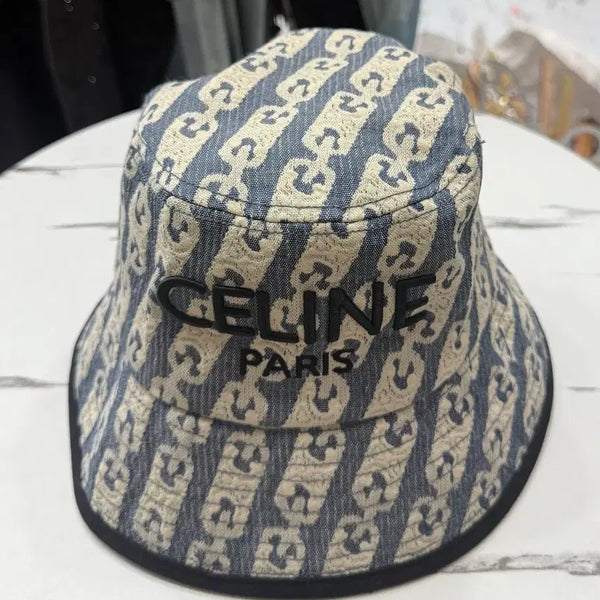 [BUNJANG] Bucket Hat Blue/Ivory / 버킷햇 블루/아이보리