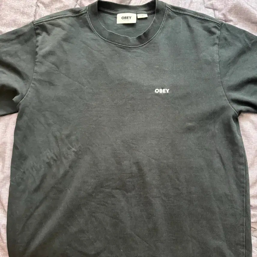 [BUNJANG] OBEY Black T-Shirt / 검은색 티셔츠