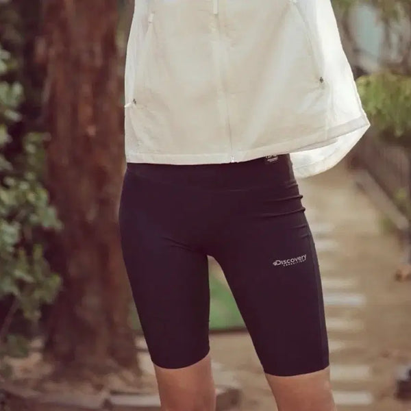 [BUNJANG] Discovery Black Short Leggings S / 새상품) 디스커버리 숏레깅스 블랙 S
