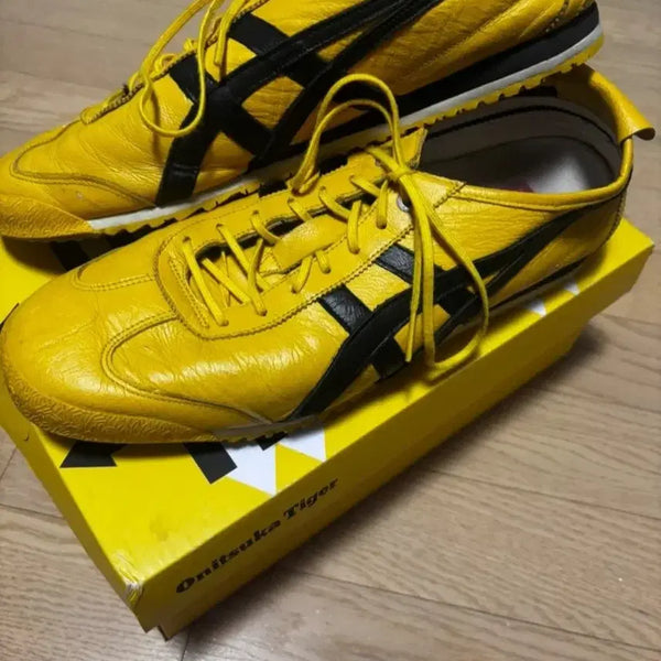 [BUNJANG] Onitsuka Tiger Mexico 66 SD Yellow Black / 오니츠카타이거 멕시코66 옐로우블랙 sd