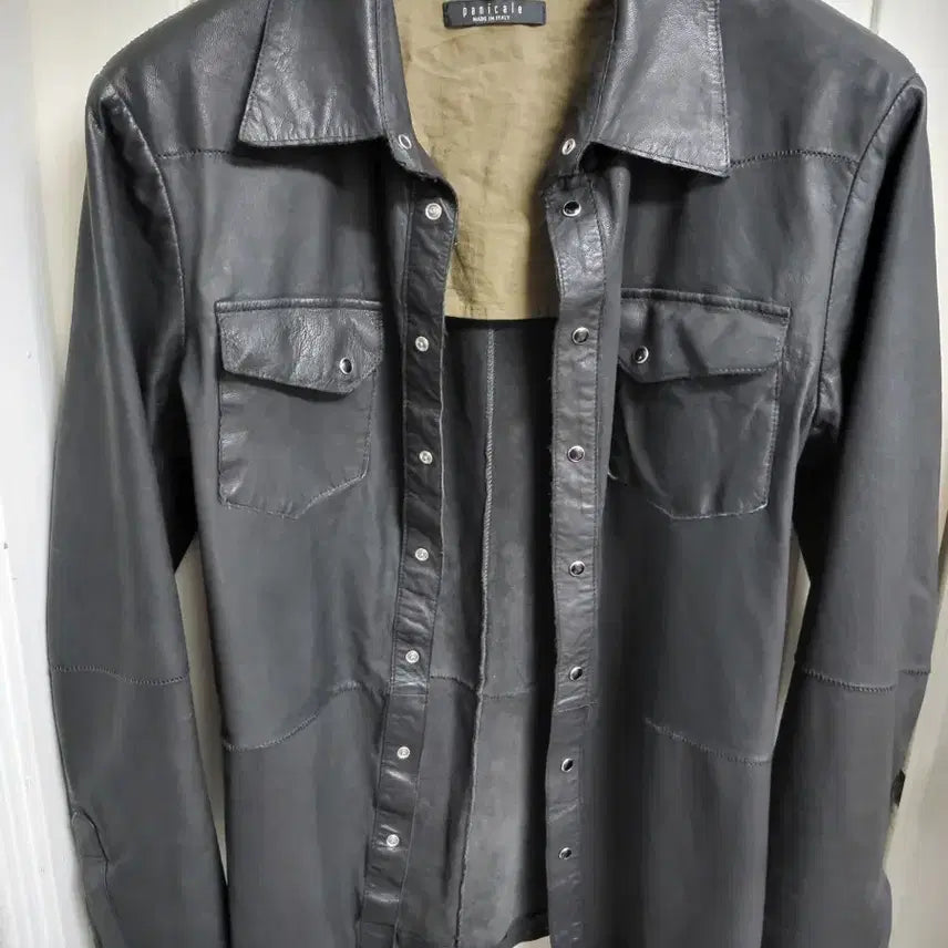 [BUNJANG] Panicale Italy Leather Jacket / 파니칼레 italy가죽 자켓